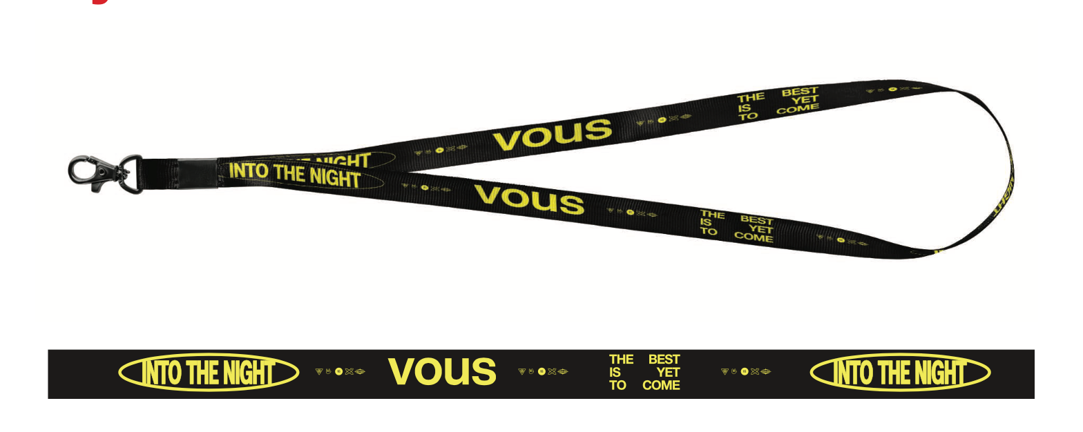 Into The Night Lanyard