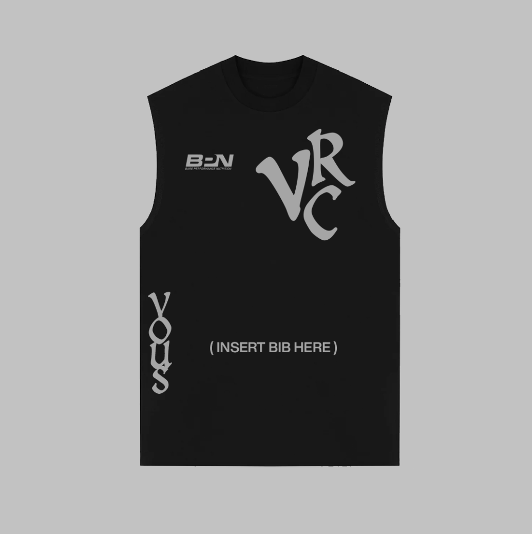 VOUS Run Crew Tank (Black)