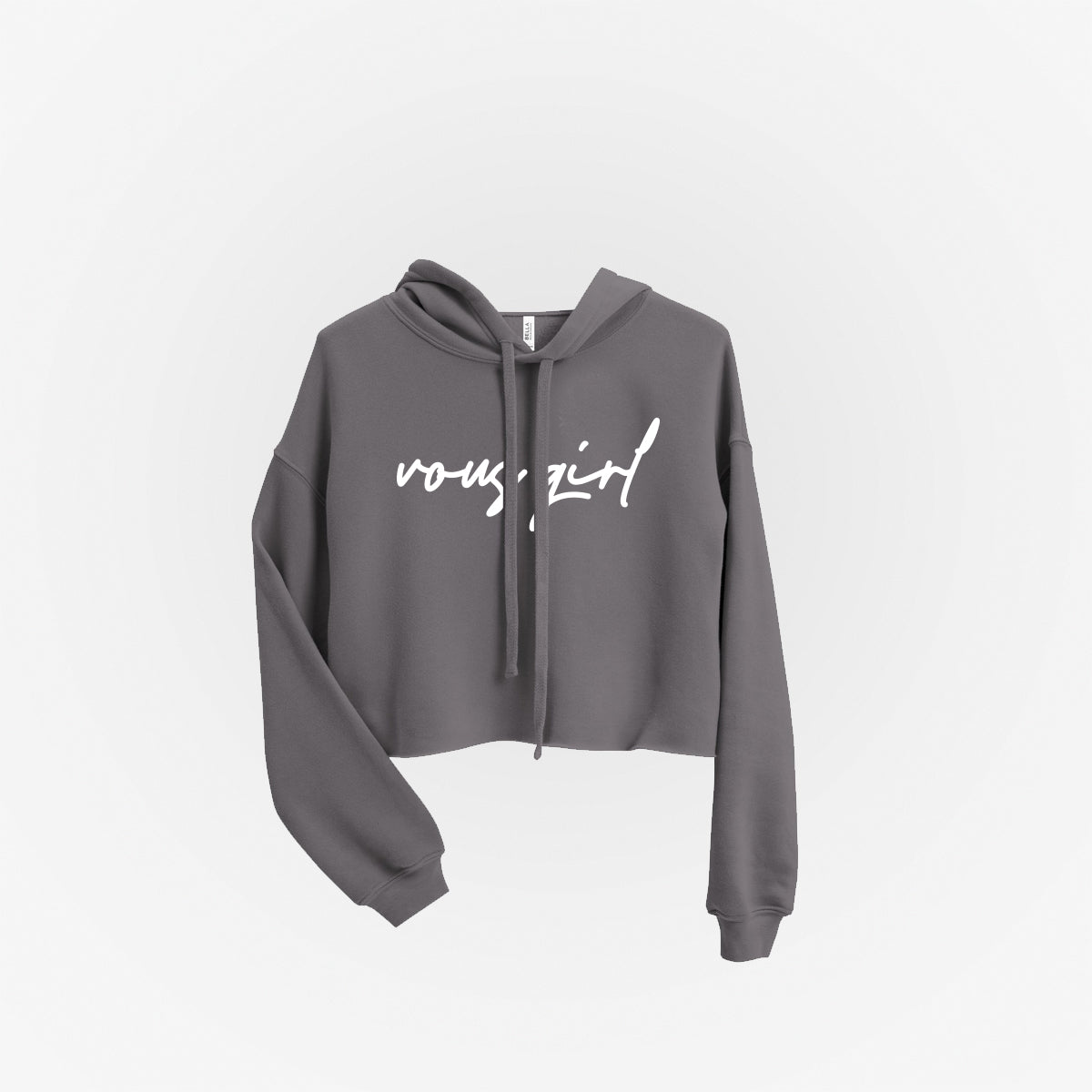 VOUS Girl Cropped Hoodie
