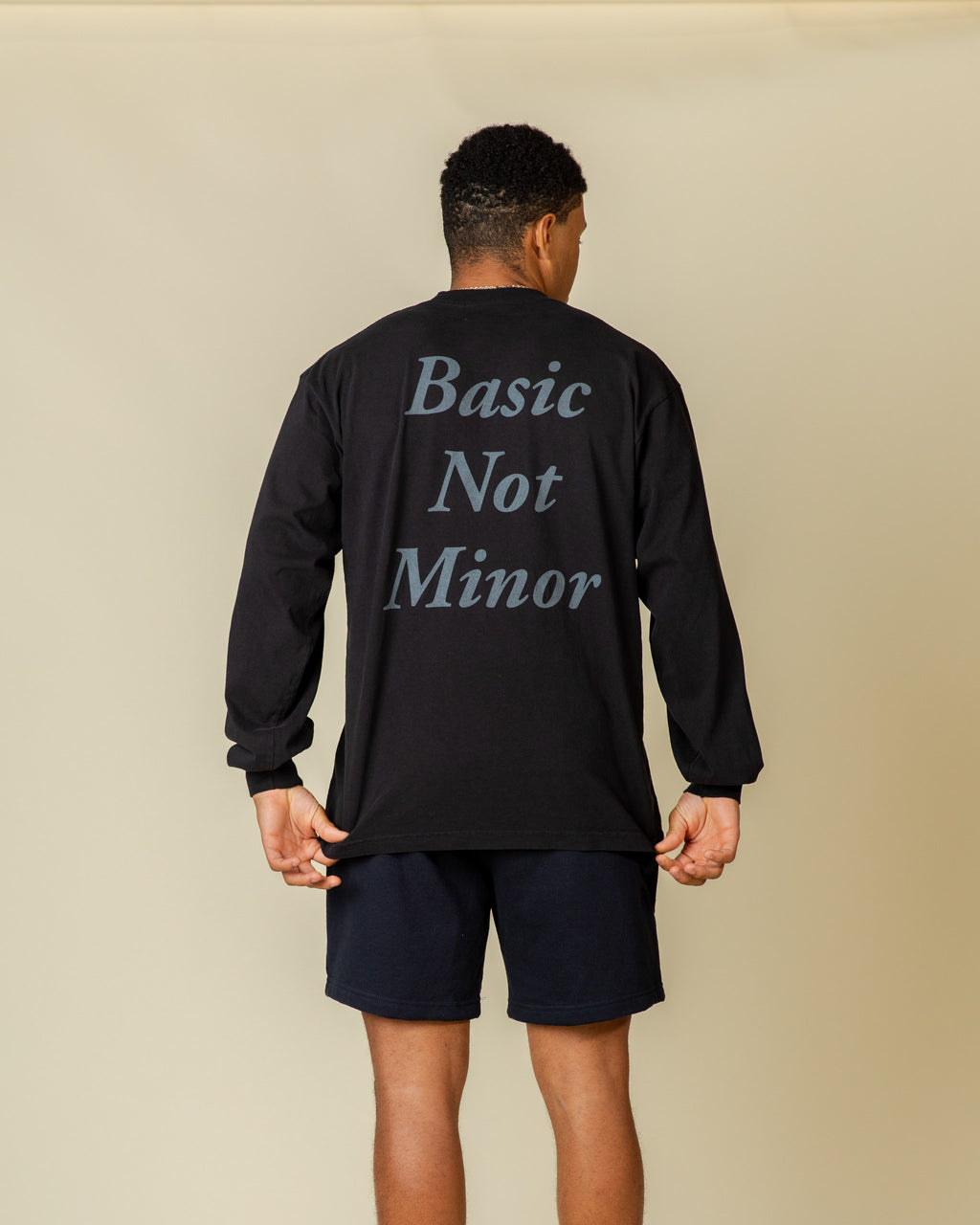 Basic Not Minor L/S (Black)