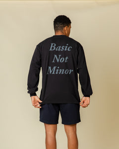 Basic Not Minor L/S (Black)
