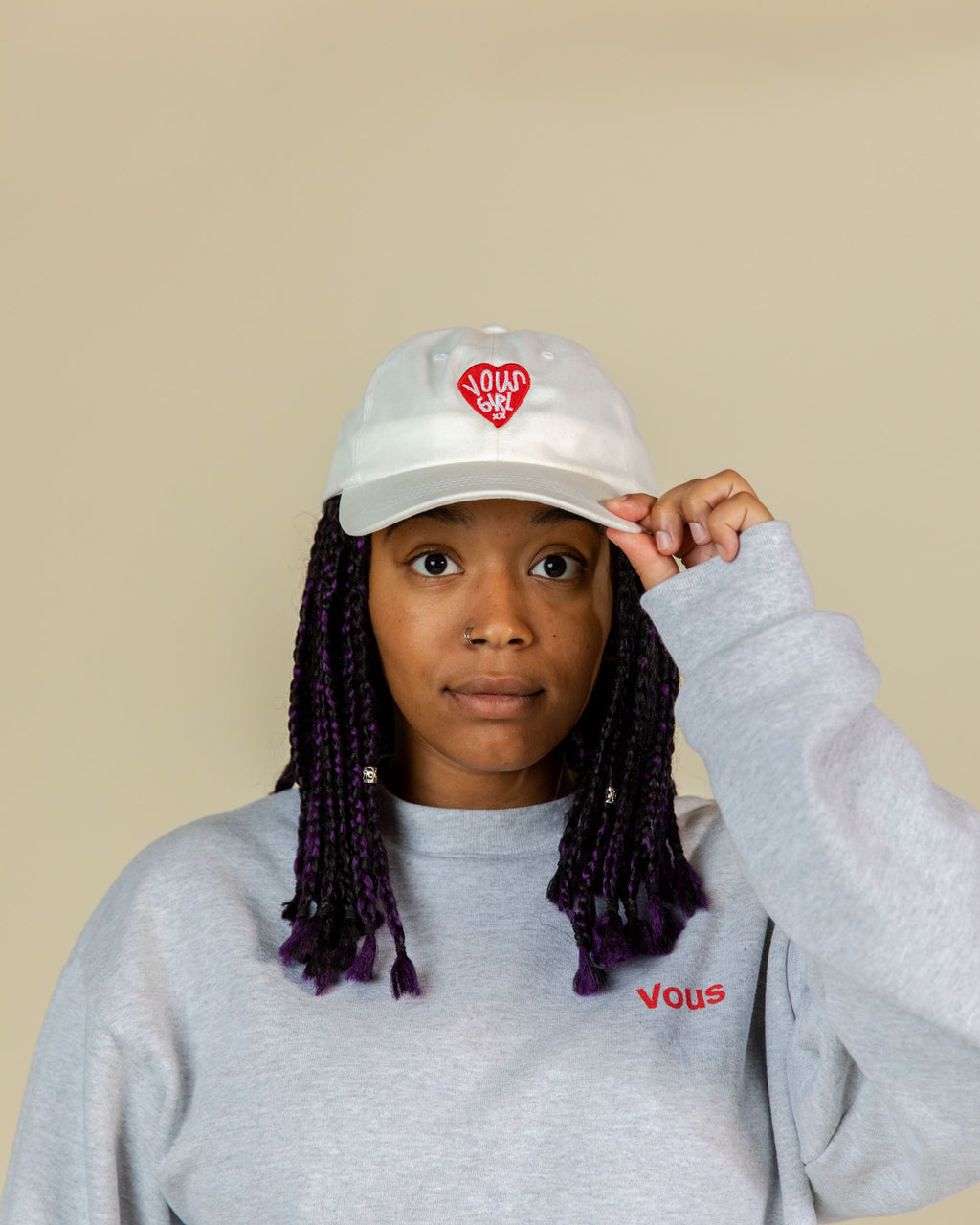 VOUS Girl Heart Hat