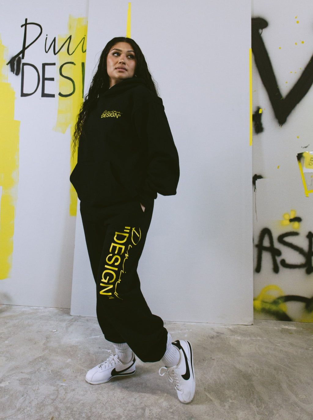 Divine Design Official Sweatpants – Black