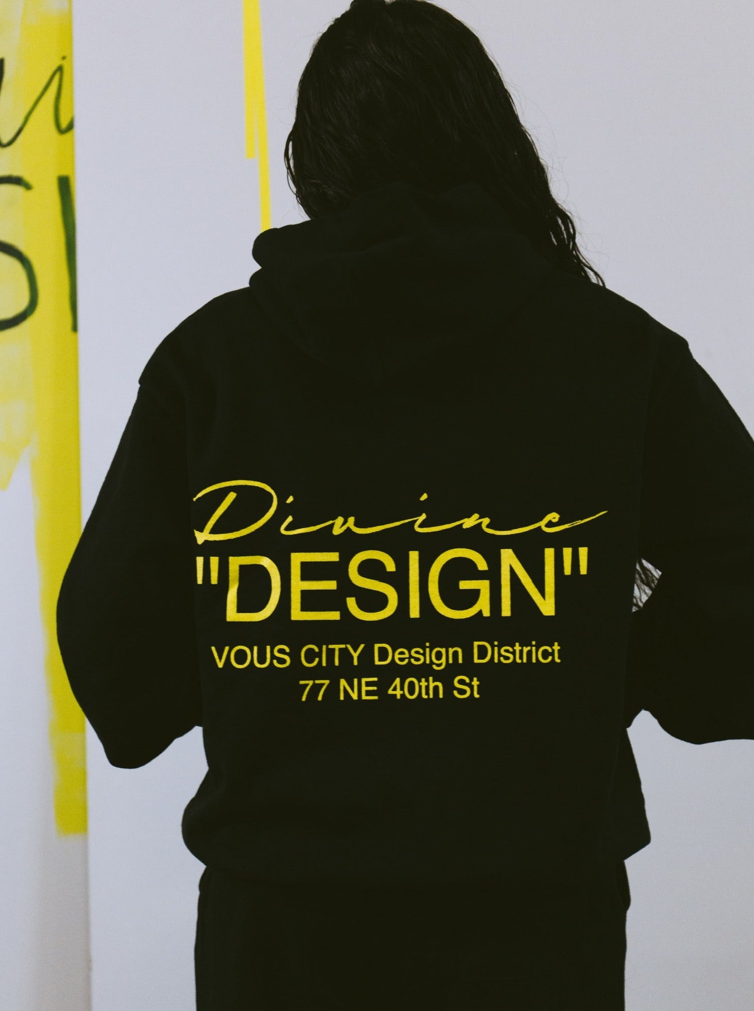 Divine Design Official Hoodie – Black
