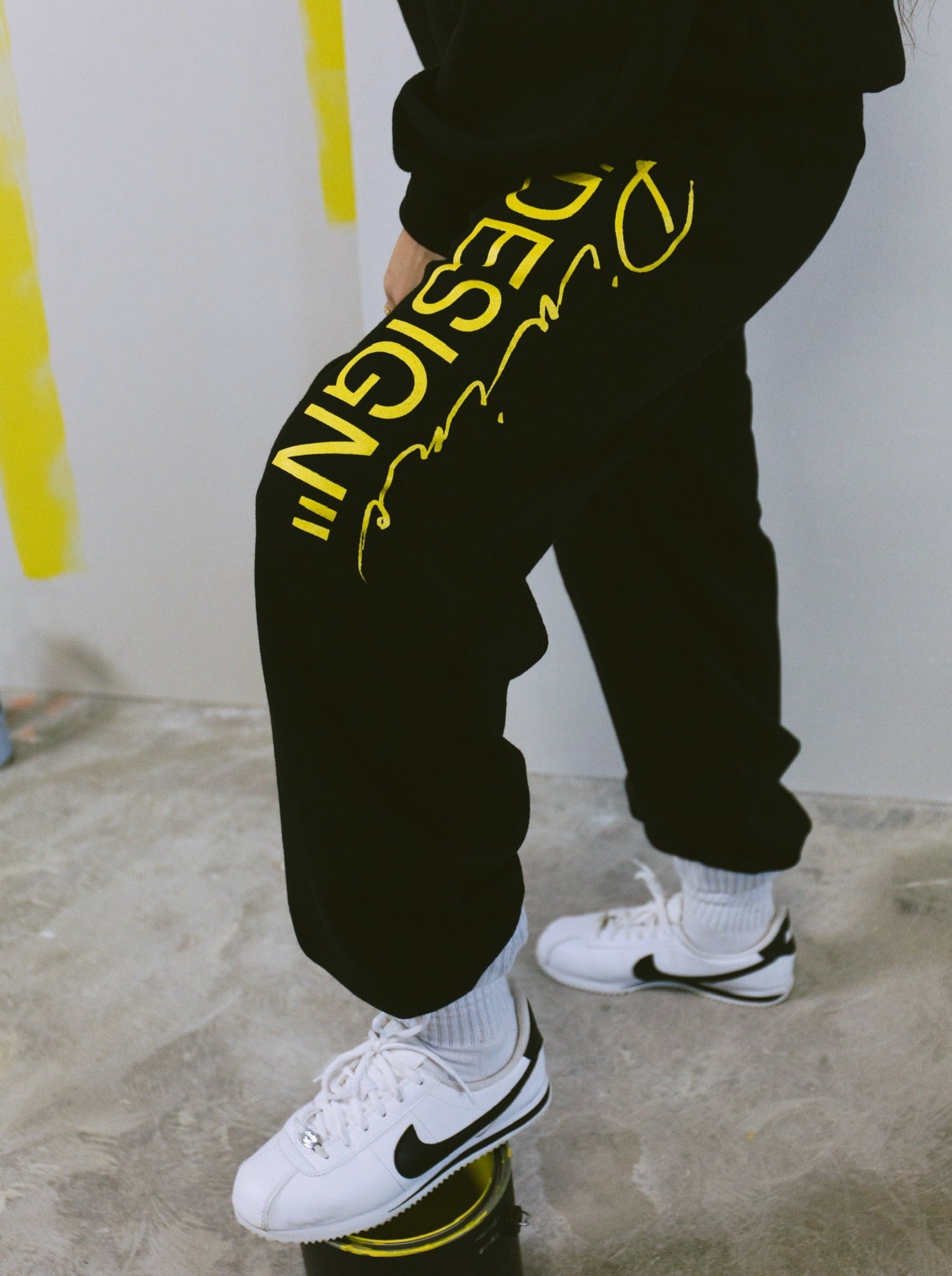 Divine Design Official Sweatpants – Black