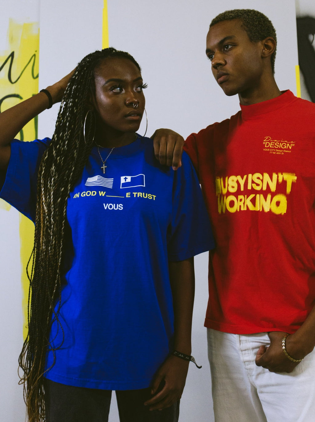 VOUS Basel In God We Trust Tee