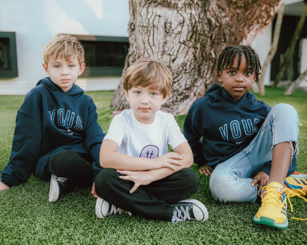 Youth VOUS University Navy Hoody (SZN2 2021)