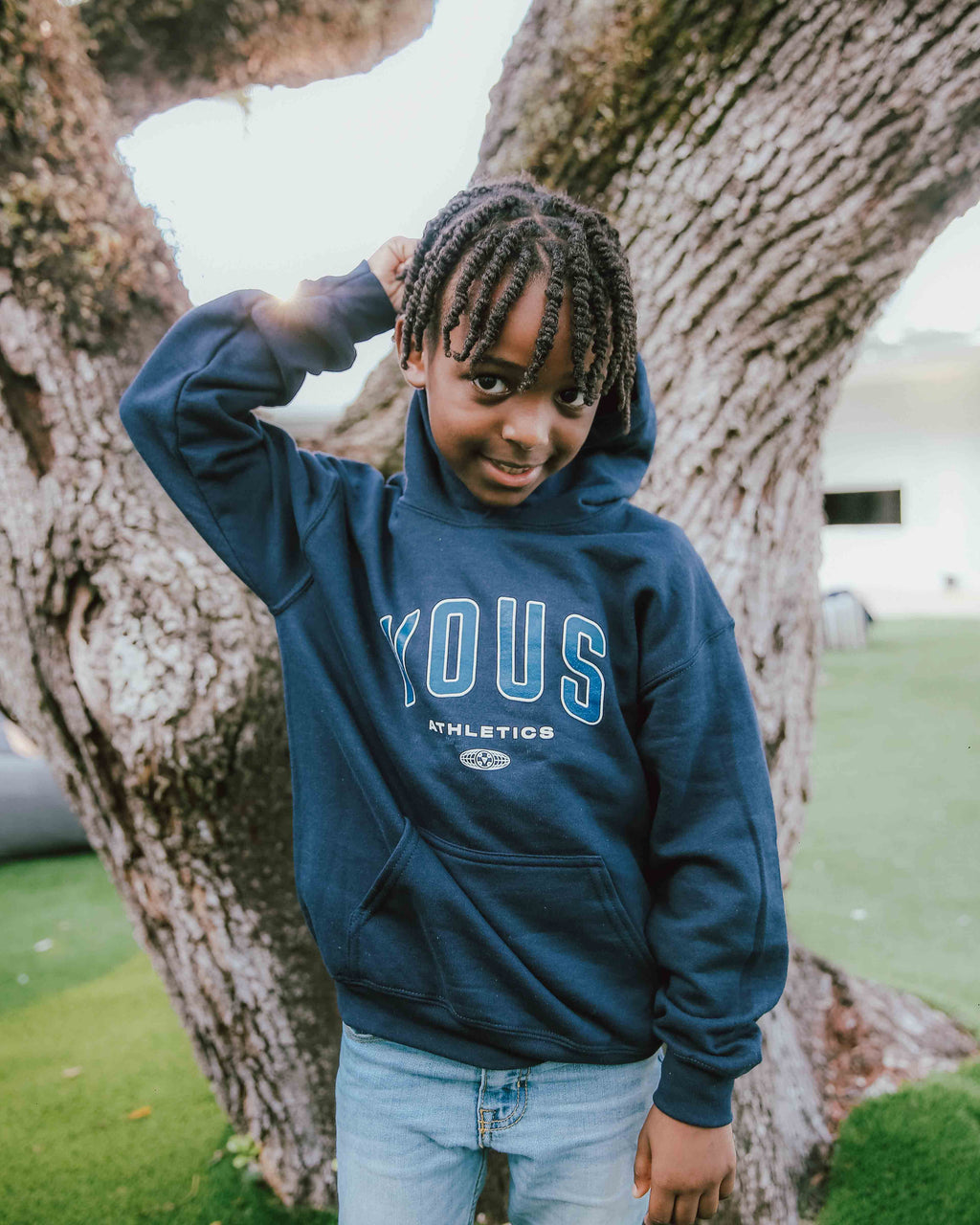 Youth VOUS University Navy Hoody (SZN2 2021)