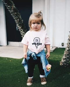 VOUS Kids Pink Drip Face T-Shirt (SZN2 2021)