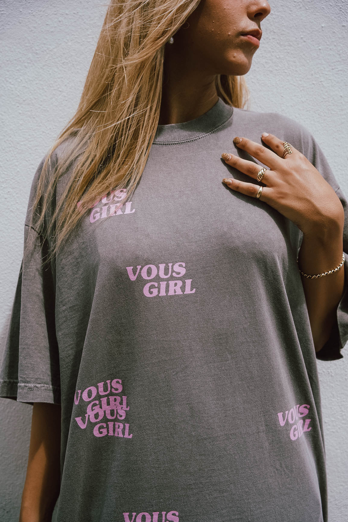 VOUS GIRL All Over Tee