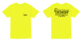 Divine Design Official Tee – Yellow