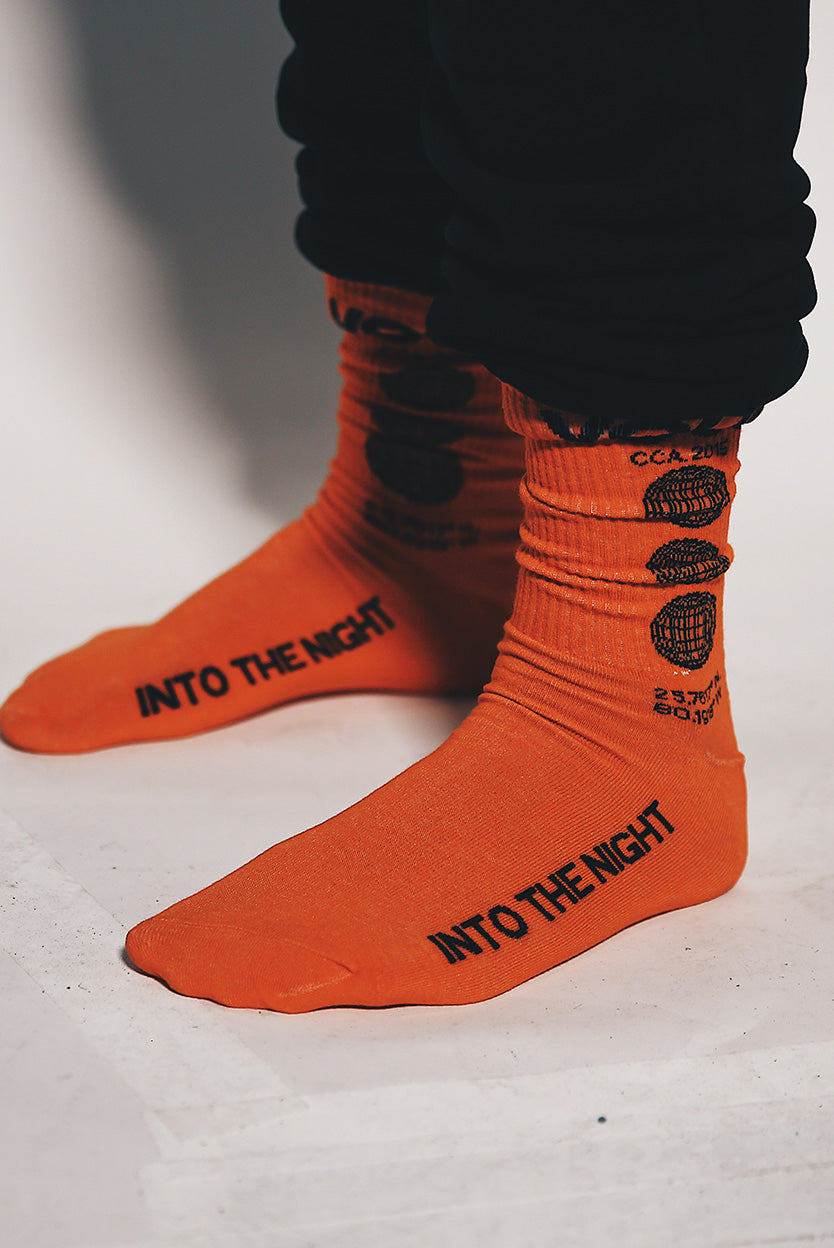 VOUS INT'L Orange Socks