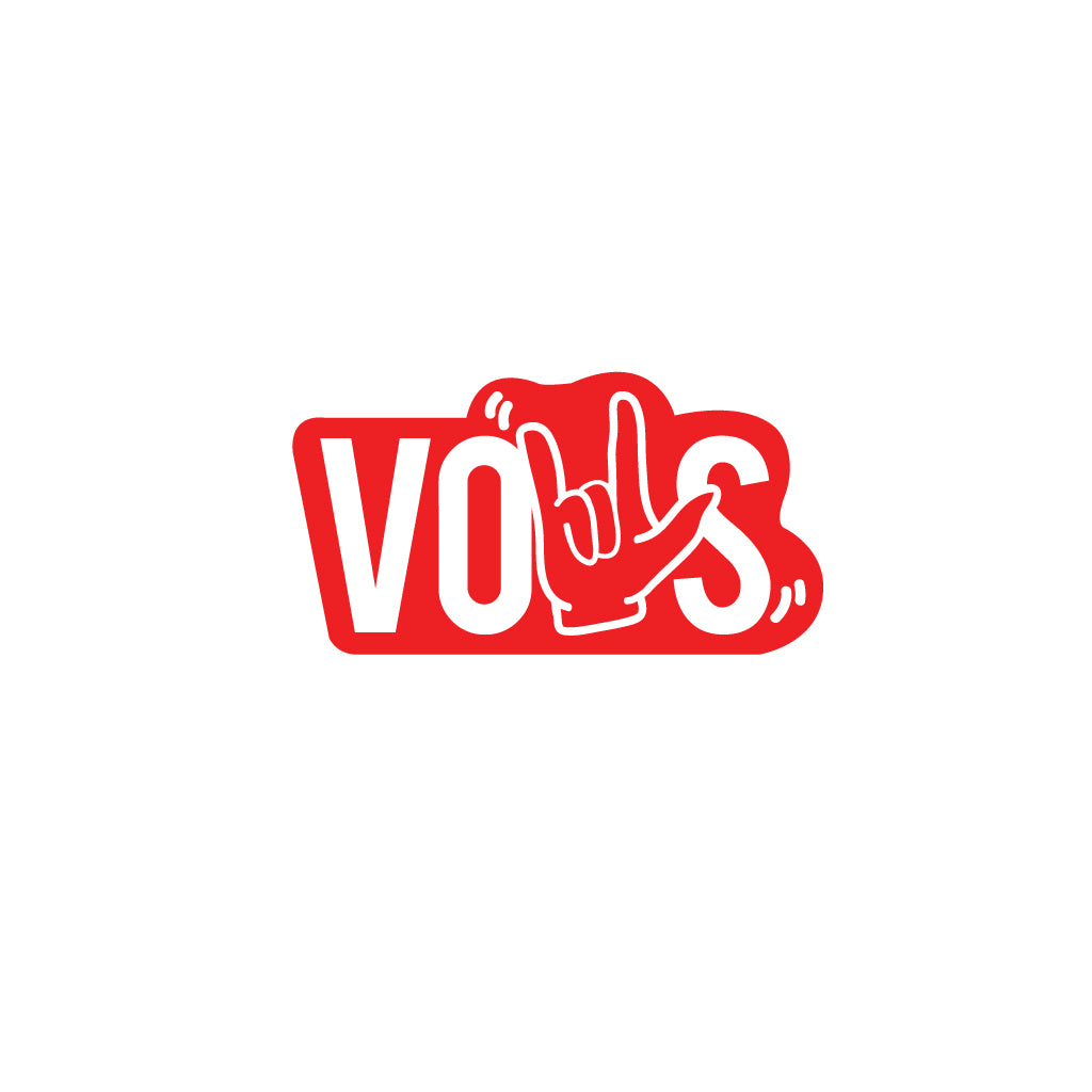 VOUS ILY Sticker- Red