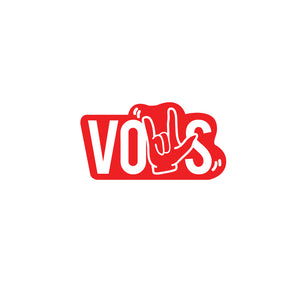 VOUS ILY Sticker- Red